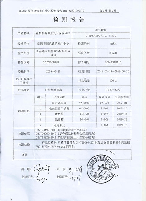產(chǎn)品檢測(cè)報(bào)告